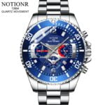 Luxury Sport Waterproof Stainless Steel Quartz Watch for Man 1 Quartz Watch