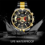 Luxury Sport Waterproof Stainless Steel Quartz Watch for Man 3 2022 Fashion Mens Watches Luxury Men Sport Waterproof Stainless Steel Quartz Watch Man Business Luminous Clock 2