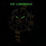 Luxury Sport Waterproof Stainless Steel Quartz Watch for Man 4 2022 Fashion Mens Watches Luxury Men Sport Waterproof Stainless Steel Quartz Watch Man Business Luminous Clock 3
