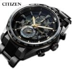 Citizen Quartz Watch Back of The Moon Men's Luxury Stainless Steel 2 Citizen Back of The Moon Men s Watch Luxury Stainless Steel Quartz Watch Calendar Luminous Clock 1