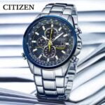 CITIZEN Men Watches Luxury Trend Quartz Clock Luminous Calendar Waterproof Multi Function Fancy Round Automatic Watch 1