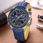 CITIZEN Men Watches Luxury Trend Quartz Clock Luminous Calendar Waterproof Multi Function Fancy Round Automatic Watch 2