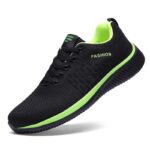 Men Women Sneakers Running Sport Shoes Breathable, Sweat-Absorbent, Light, Hard-Wearing, Anti-Odor 3 Running Sport Shoes Green