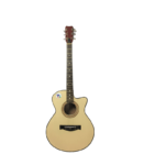 Matte Natural Acoustic Guitar