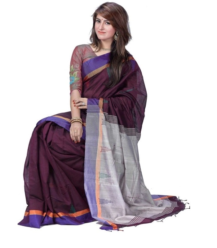 Monipuri Tosor Silk Saree Monipuri Tosor Silk Saree