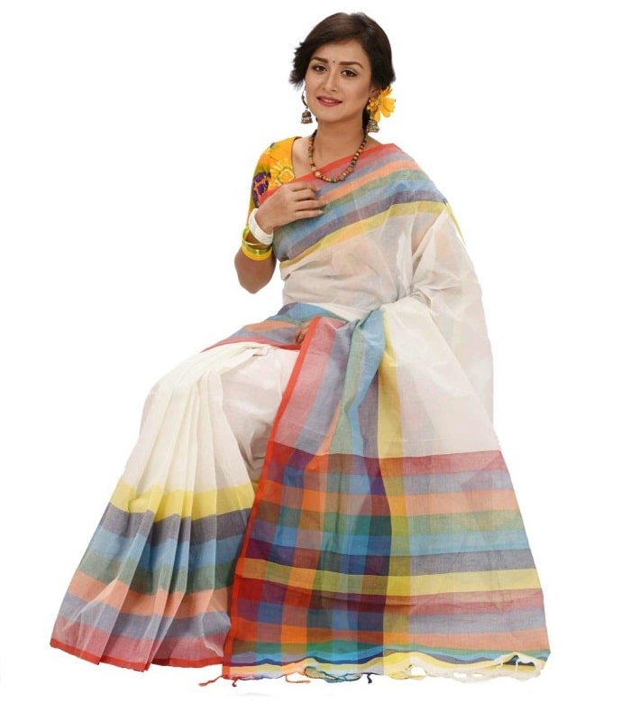 Taat Cotton Saree - Saree Ghor